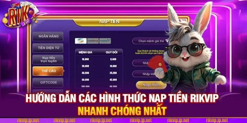 RIKVIP ⚡️ Link Vào Cổng Game Bài Rikvip.com Đẳng Cấp 2026 23 Các bước nạp tiền tại RIKVIP được chỉ dẫn rất dễ thực hiện