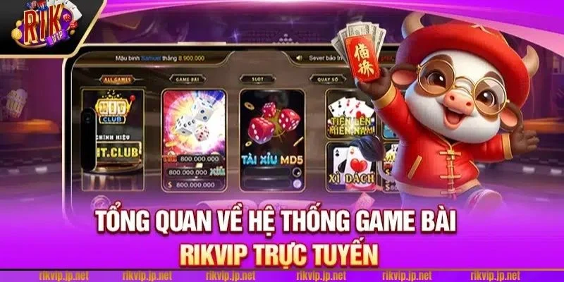 RIKVIP ⚡️ Link Vào Cổng Game Bài Rikvip.com Đẳng Cấp 2026 20 Game bài RIKVIP đem đến cho người chơi nhiều lựa chọn cược chất lượng